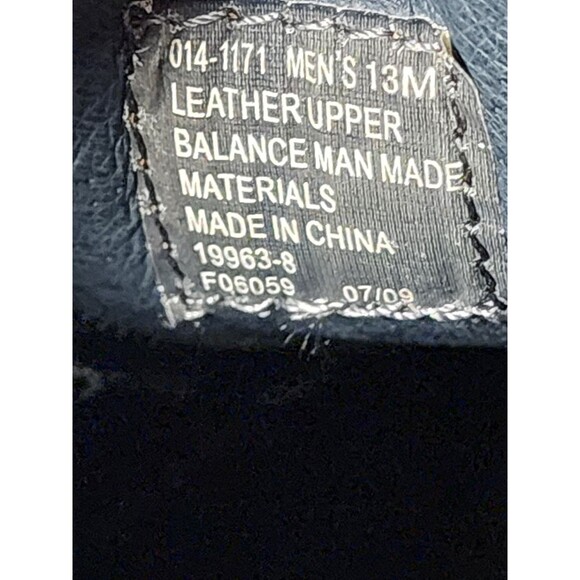 Stafford Performance Black Dress Shoes Size 13 Leather main image 8